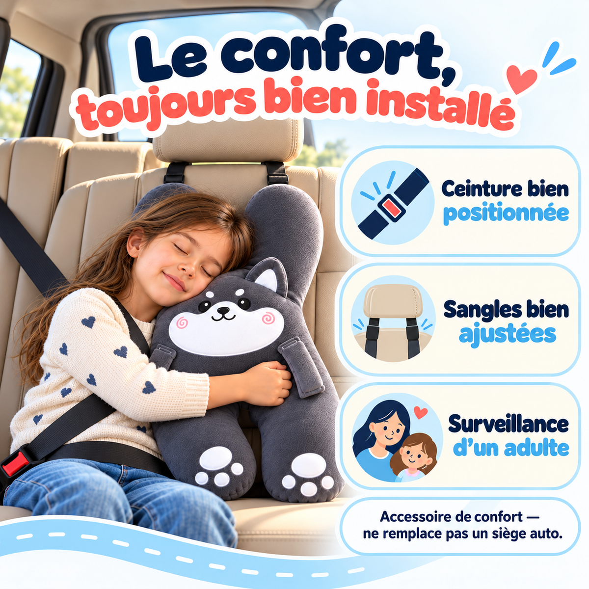 Plus de confort à chaque trajet